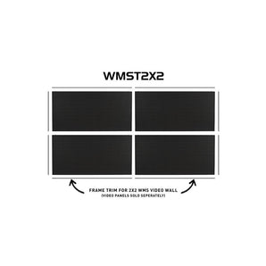 American DJ WMST2X2 Frame Trim Kit for 2x2 WMS Series Video Wall