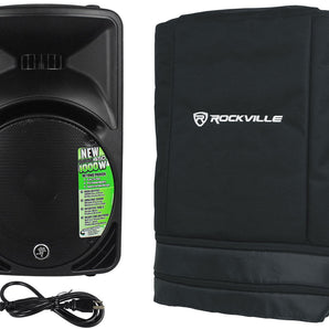 Mackie SRM450V3 SRM450-V3 1000w 12" Powered Active PA Speaker w/DSP+Slip Cover