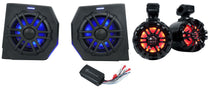 CANAMDEF65FE Speaker Pods + WB50KLS Tower Speakers + PS40 Amp For Can-Am Defender