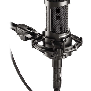 Audio Technica AT2035 Cardioid Condenser Studio Microphone/Mic + Blue XLR Cable