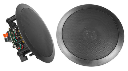 DV4000 4000W Home Theater DVD Receiver w/(4) 6.5" Black Ceiling Speakers