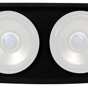 Dual Rockville RVSPL12.2A Enclosure for 12" Subwoofers+Wire Terminals