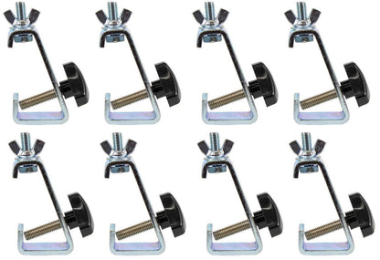 (8) Dura Clamp Heavy Duty Clamps for Light Bridge One 1/2" Truss