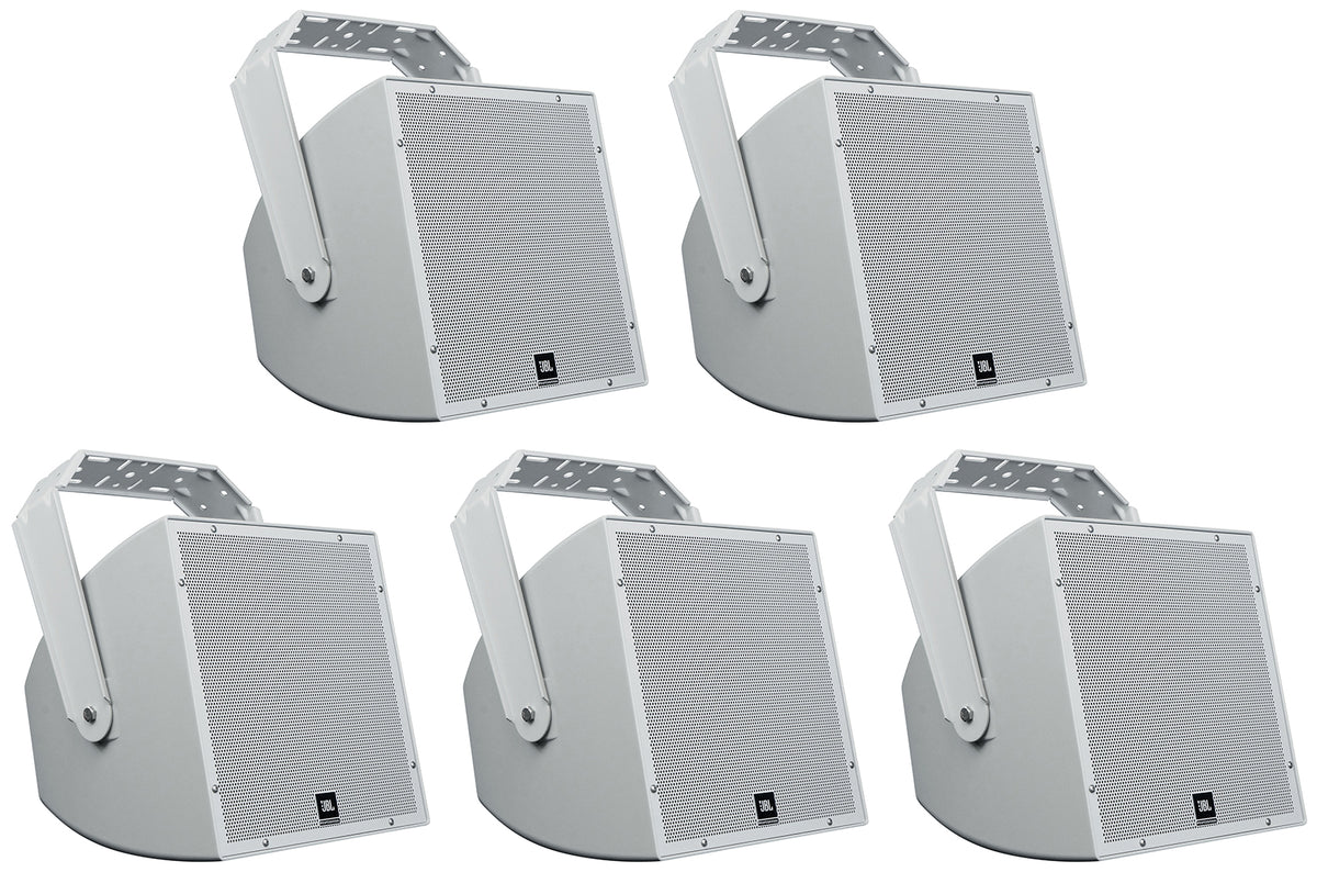 JBL AWC129 12" 200W Indoor/Outdoor 70V Speakers, Set of 5