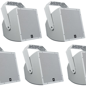 (5) JBL AWC129 12" 200w Indoor/Outdoor 70V Surface Mount Commercial Speakers