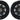 Pair KICKER 51PSC652 6.5" 120 Watt Speakers For Motorcycle/ATV/UTV 2-Ohm PSC65