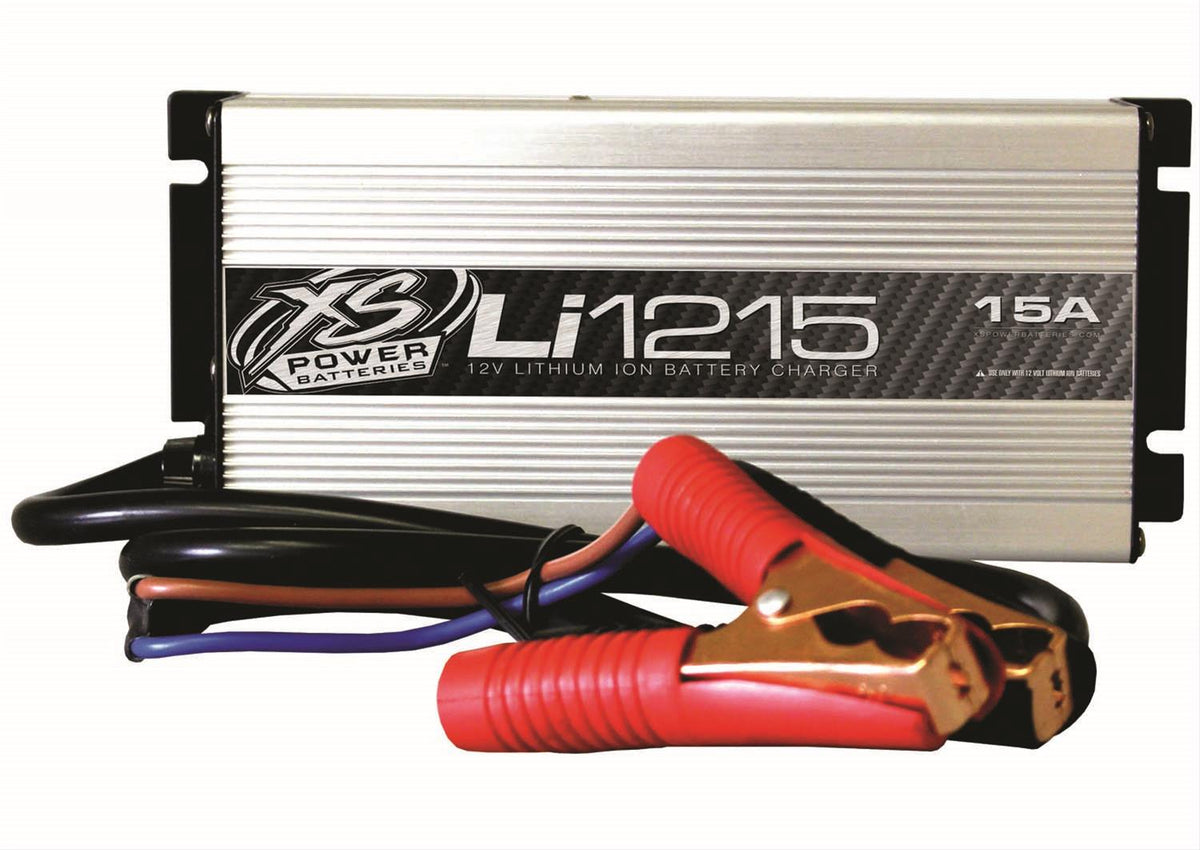 XS Power Li1215 12V 15A High Frequency Intelli Lithium Car Audio Battery Charger