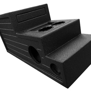 Rockville REC135 Vented Bed Lined 12" Center Console Subwoofer Enclosure Sub Box