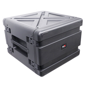 ProX XM-8U UltronX Watertight 8U Rack Space Molded Plastic ATA Case - 18" Depth