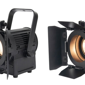 2) American DJ ENCORE FR20 DTW 17 Watt Dim to Warm White LED Fresnel Beam Lights