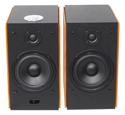 HD5 Black + RS29B 29" Speaker Stands Bundle