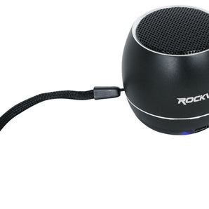 Rockville RPB2-BLACK Handheld Wireless Portable Bluetooth Speaker Great Sound