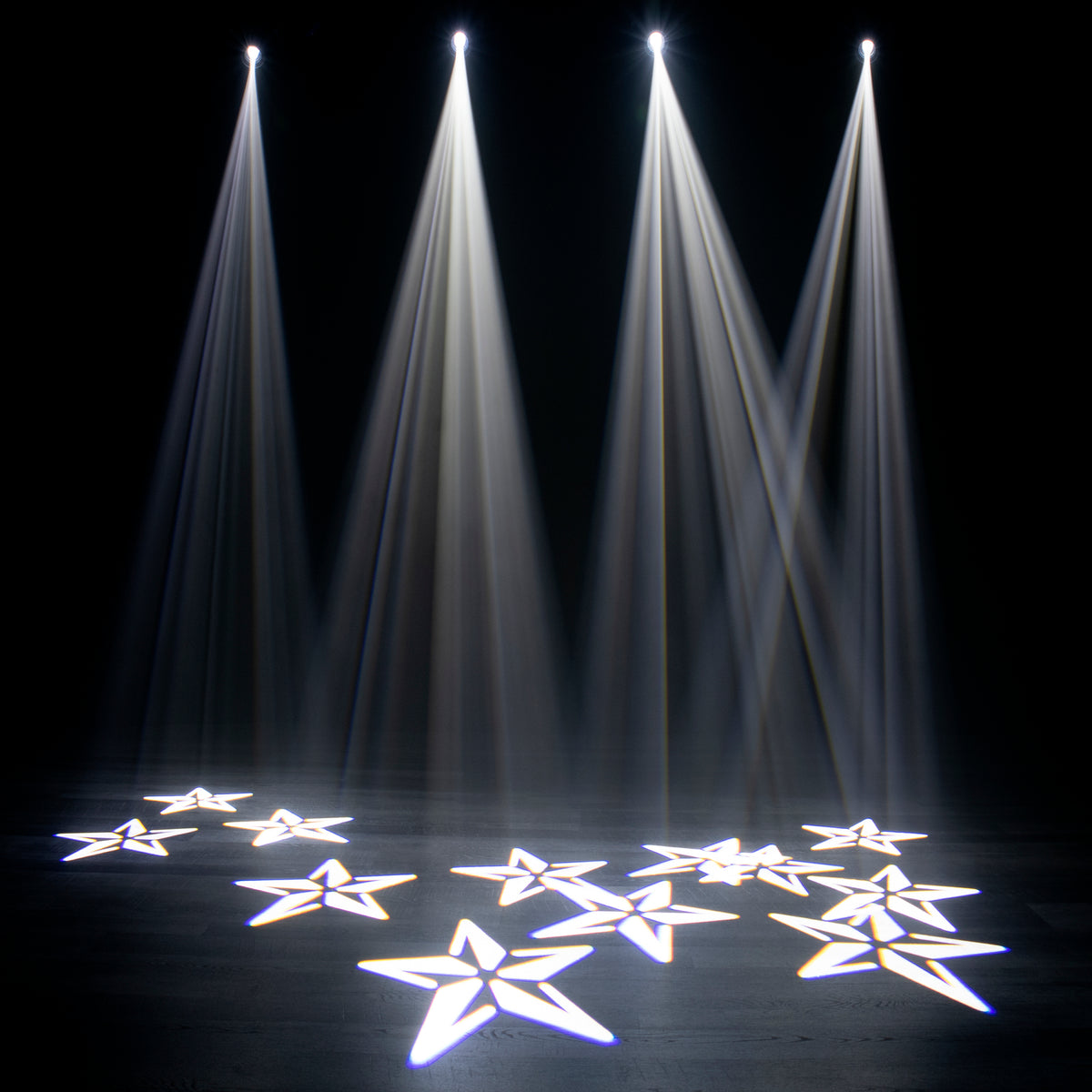 (4) Stealth Spot 60W LED DMX Moving Head Spot Lights