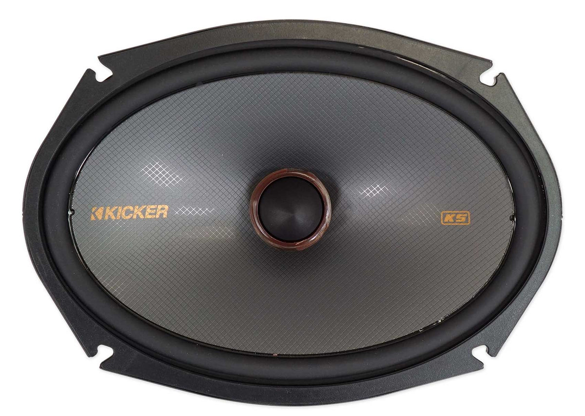 Pair Kicker 51KSS6904 6X9" Car Audio Component Speakers w/1" Tweeters
