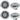 (8) Rockville RM-PREMIUM-65 WHITE 6.5" 600w Marine Boat Speakers - Crisp Sound!