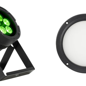American DJ Encore LP5IP IP65 RGBL LED DMX Wash Light+30x60 Degree Frost Filter