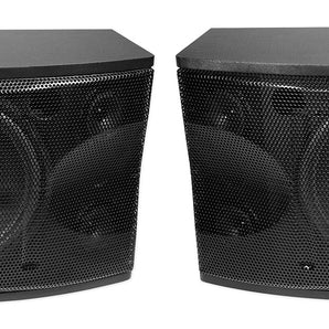 (2) Rockville KPS12 12" 3-Way 1600 Watt Karaoke Speakers+Wall Brackets / MDF!