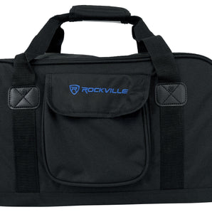 Rockville TB80 Lightweight Rugged Speaker Bag Carry Case For 8" DJ PA Speakers