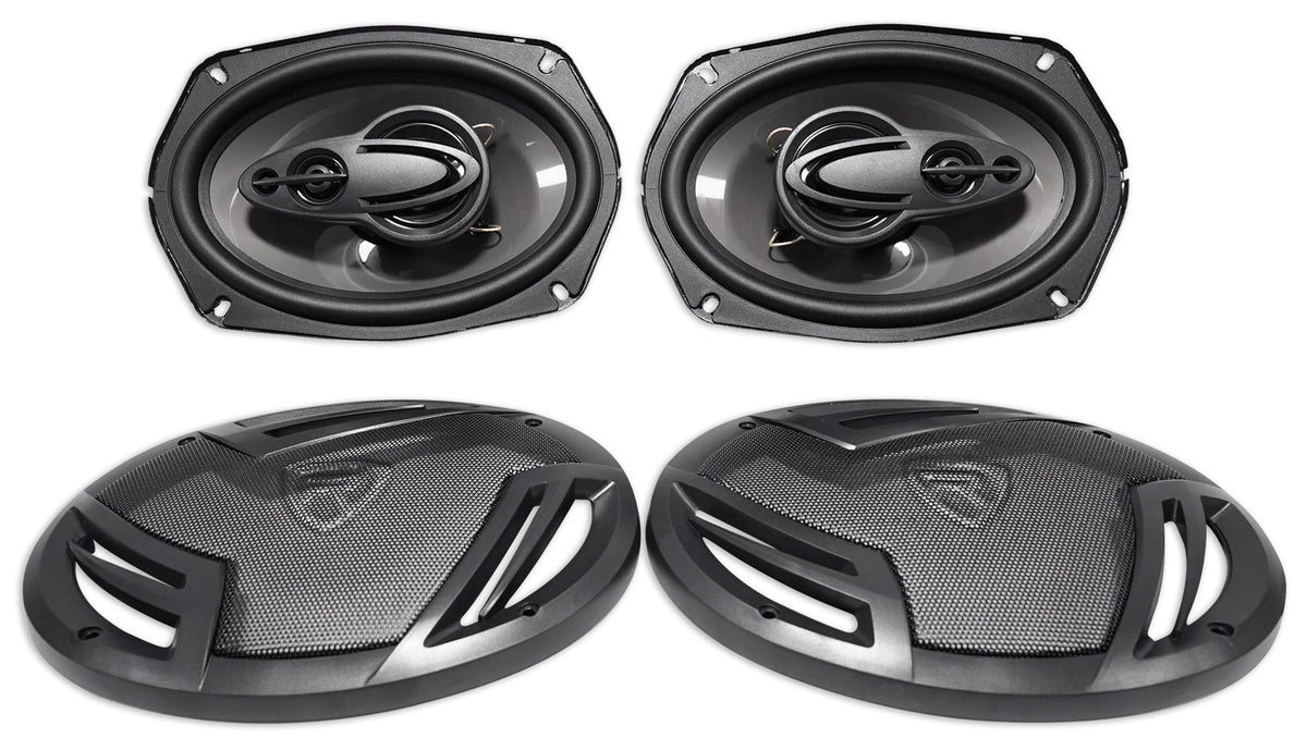 6x9" Rockville Front Factory Speaker Replacement For 08-10 Dodge Ram 4500/5500