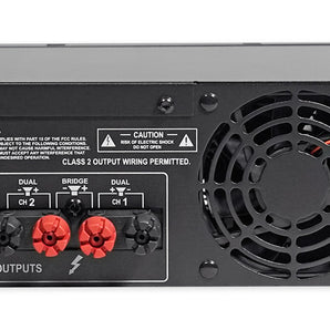 Crown Pro XLS2502 XLS 2502 2400w DJ/PA Power Amplifier w/DSP+Dual Wireless Mics