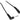 Rockville RCTR110R-B 10' 1/4" TRS Right Angle - 1/4" TRS Straight Cable