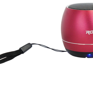 Rockville RPB2-RED Handheld Portable Bluetooth Speaker Great Sound+Wireless Link