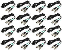 (16) DMX3P5FT 5 Ft 3-Pin DMX Cables