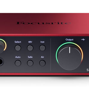 Focusrite Scarlett 2i2 Studio 4th Gen Recording Interface+Headphones+Mic+Cable