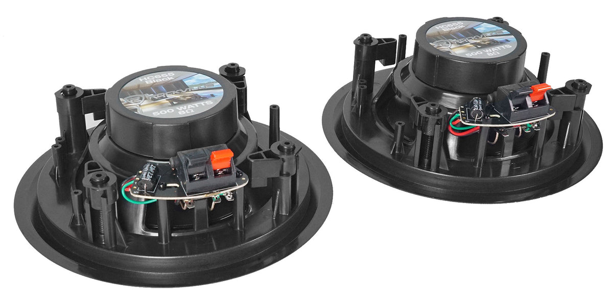 DV4000 4000W Home Theater DVD Receiver w/(4) 6.5" Black Ceiling Speakers