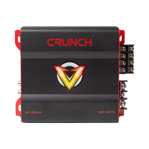 Crunch DR-1325.4D 1325 Watt 4-Channel Amplifier Class D Car Stereo Amp