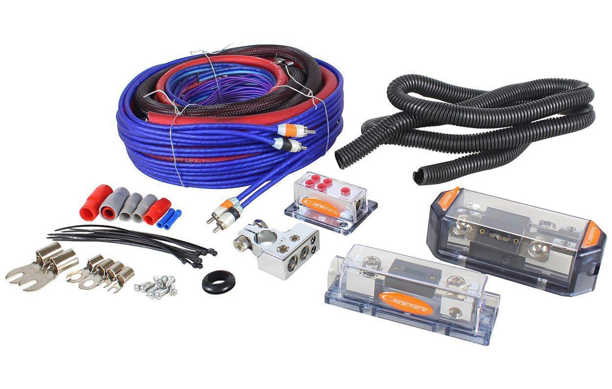FDA0+4K 0+4 Gauge Dual Amplifier Wiring Kit