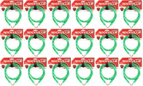 18 RCTR106G Green 6' 1/4" TRS to 1/4" TRS Cable 100% Copper
