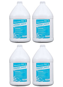 (4) Snow Gal Gallon of Snow Fluid for Snow Flurry Machine