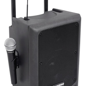 Samson Church/School 8" Audio Visual Speaker Sound System w/Wireless Microphone