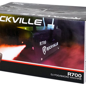 Rockville R700 Fog/Smoke Machine w/ Remote Fogger+Blacklight