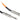 10 Rockville RCGT1.5O 1.5'  1/4" TS to 1/4'' TS Guitar/Instrument Cable