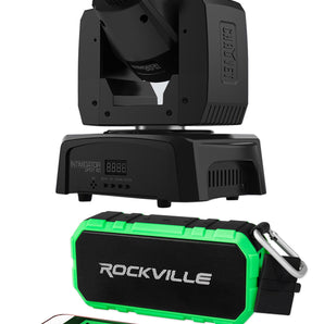 Chauvet Intimidator Spot 110 Moving Head Beam DMX Party Light+Bluetooth Speaker