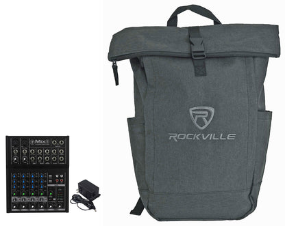 Mix8 8-Channel Compact Mixer+Backpack