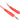 18 Rockville RCTR110R Red 10' 1/4'' TRS to 1/4'' TRS Cable 100% Copper