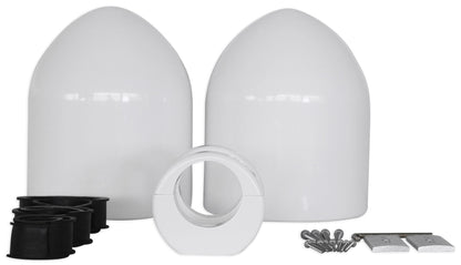 MAC65W 6.5" Rollbar Speaker Cans for Polaris/UTV, RZR, Cart, Polaris, Jeep