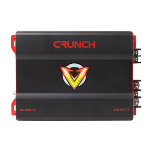 Crunch DR-2725.1D 2725 Watt Mono Amplifier 2 Ohm Class D Car Stereo Amp