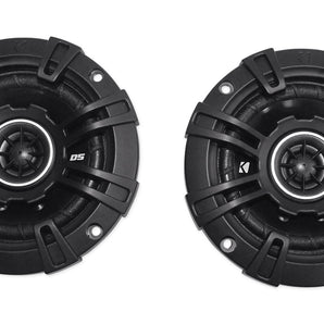 Pair New Kicker 43DSC404 DSC40 120 Watt 4" Inch 2-Way Car Audio Speakers DS40