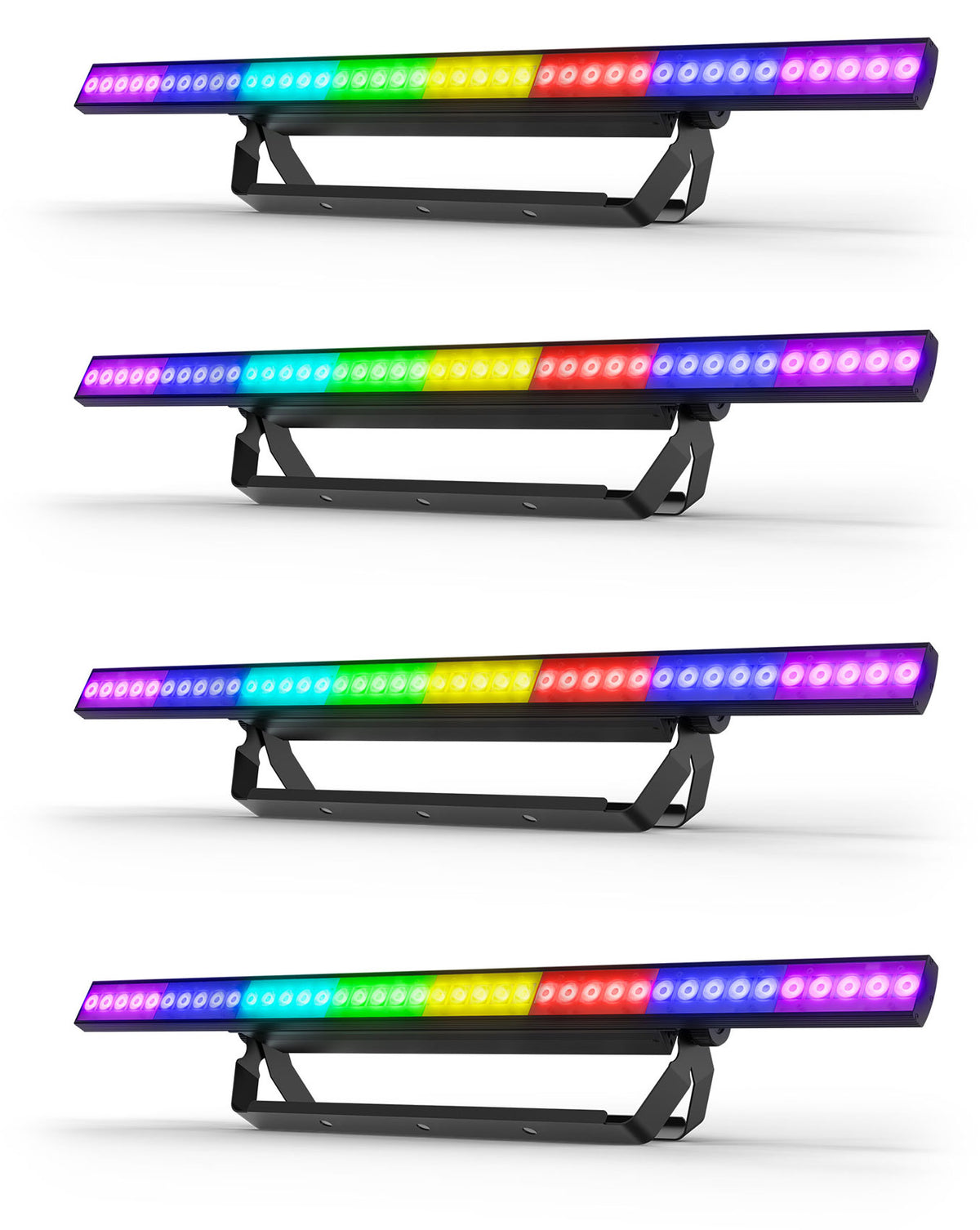 (4) COLORSTRIP PIX ILS LED DMX Light Bar Strips w/ Eye-Candy FX