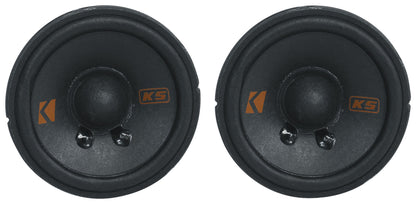 2 Kicker 51KSC2704 KSC270 2.75" Mid/Tweeters Fits GM/Chrysler/Subaru/Jeep/Toyota