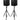2 Avante Audio A15X 1200 Watt 15" 2-Way Powered DJ PA Speakers+Stands+Cables+Bag