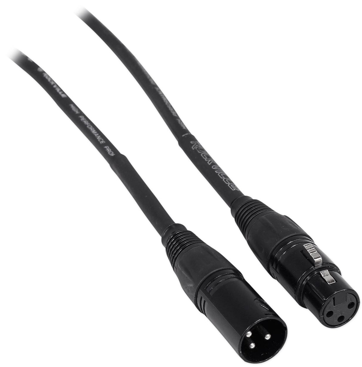 6-Pack 10' Female to Male REAN XLR Mic Cables (3 Colors x 2)