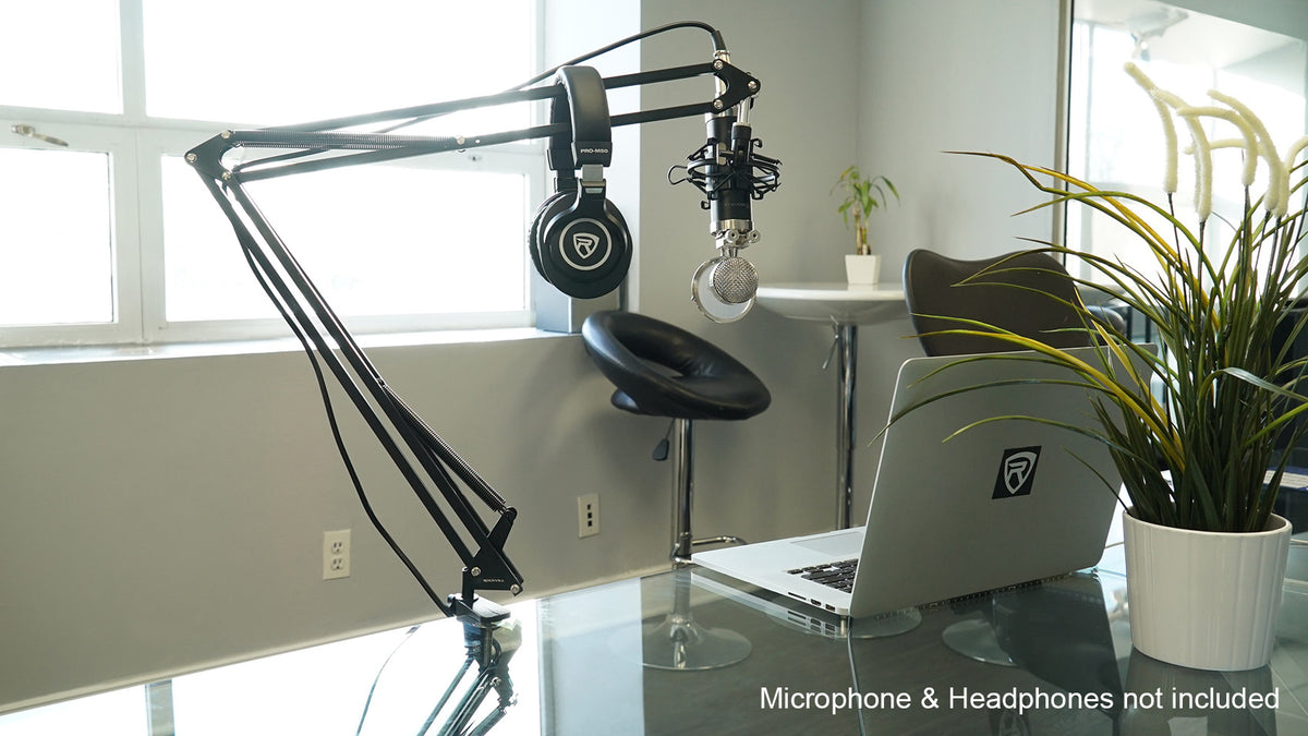 2-Person Podcast Recording Kit With Quantum HD2 Interface + Boom Arms