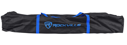 Rockville RVSS3 Pair Tripod Push Button DJ PA Speaker Stands+Air Lowering System