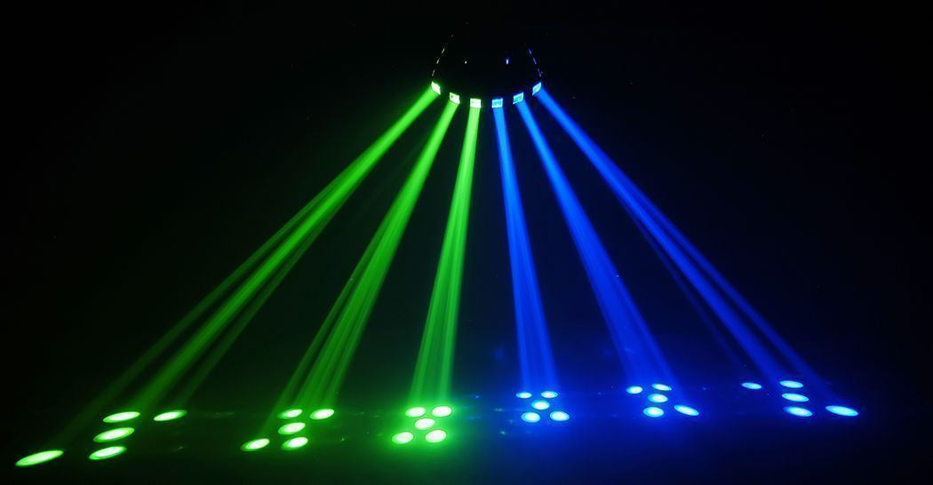 Chauvet DJ DERBY X DMX-512 Multi Colored LED Derby Club Light Effect DERBYX
