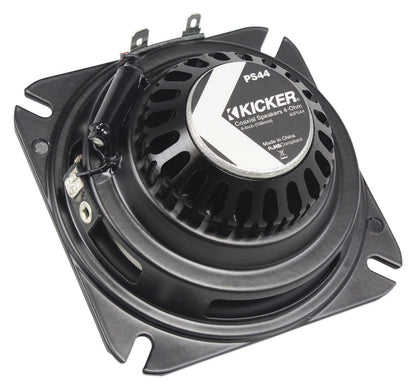 Pair Kicker 40PS44 4" 60W 4 Ohm ATV/Motorcycle Speakers Fits Honda Goldwing PS4